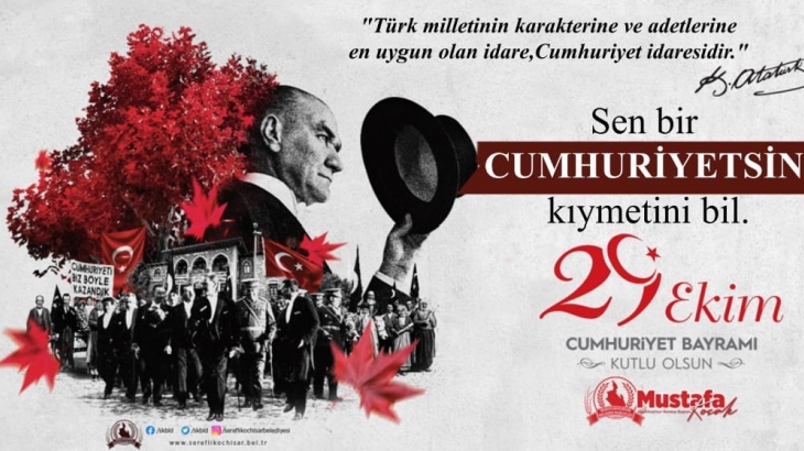 29 Ekim Cumhuriyet Bayramımız Kutlu Olsun