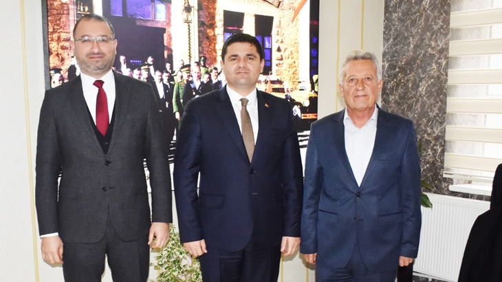 Bakkallar ve Bayiler Odası Başkanı Mithat Şen'den Ziyaret