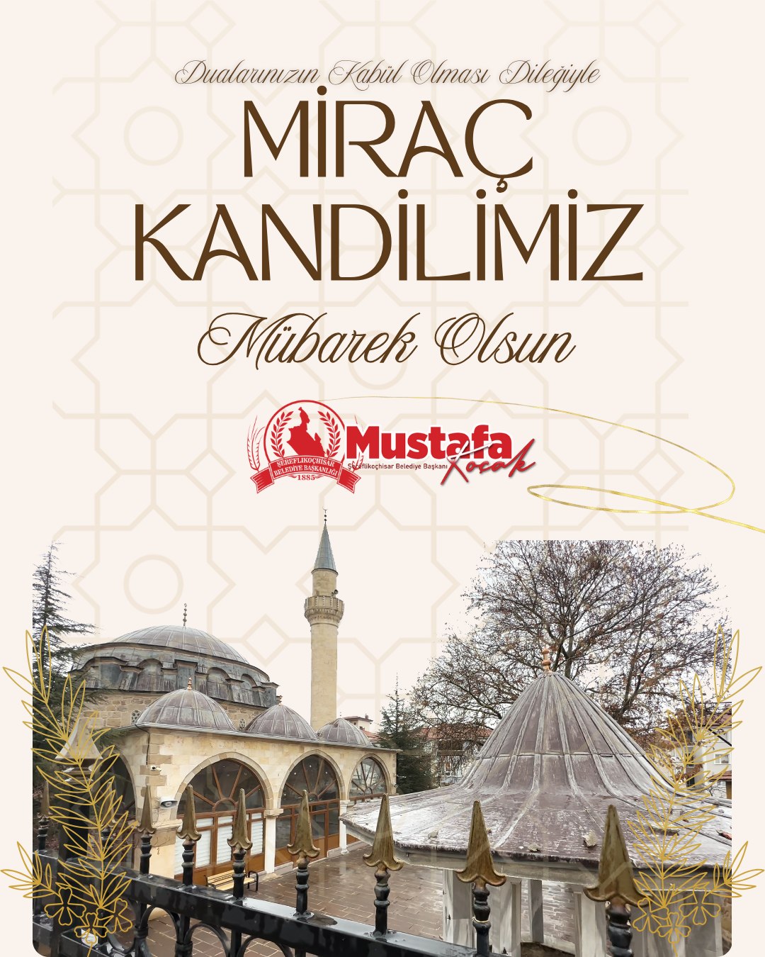 Miraç Kandiliniz mübarek olsun