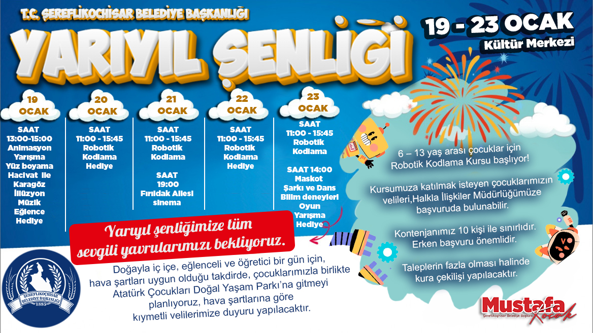 Robotik Kodlama kursumuzun başvuruları başladı