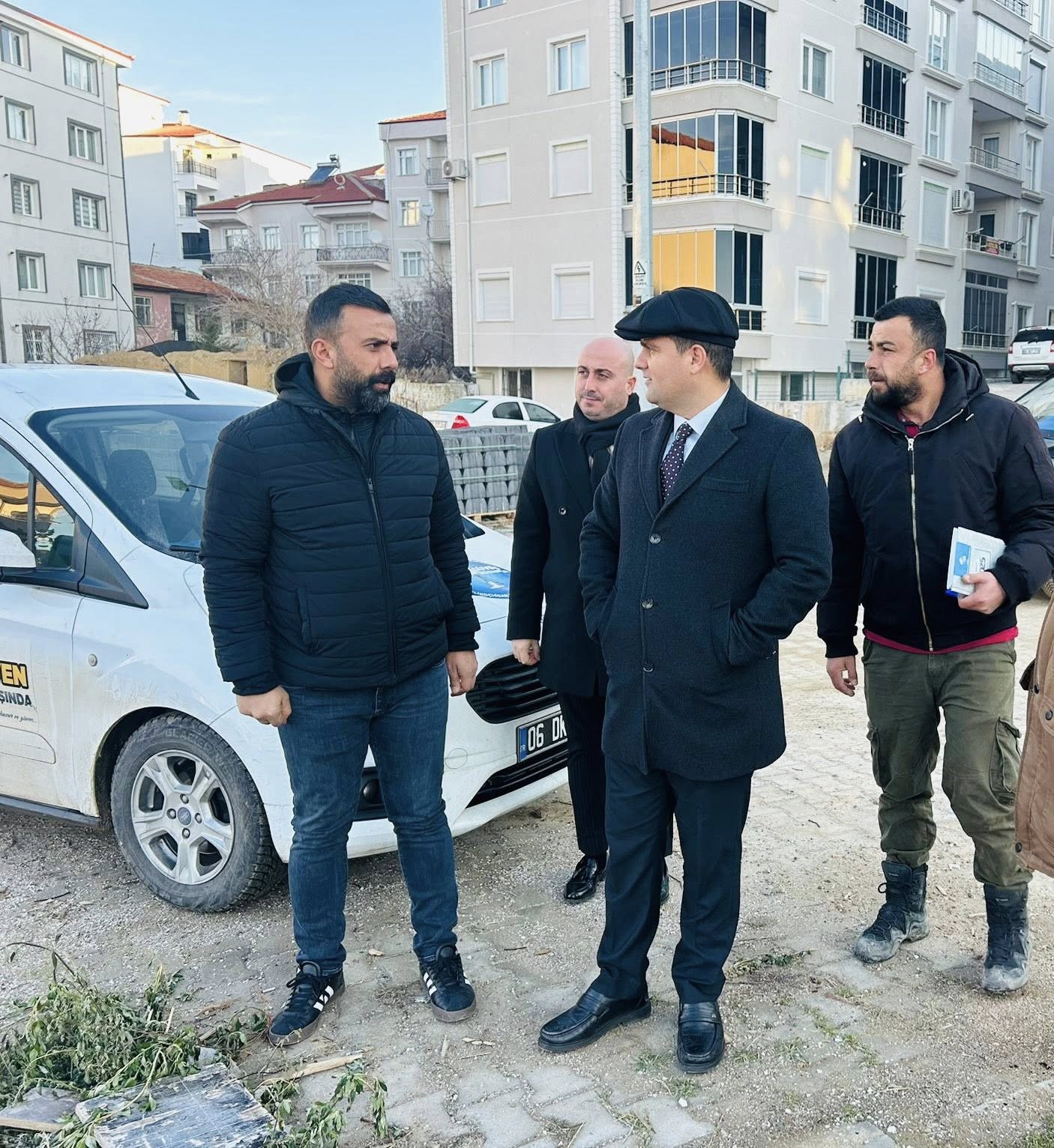 İstiklal mahallesinde yeni yeşil alanımıza başlıyoruz