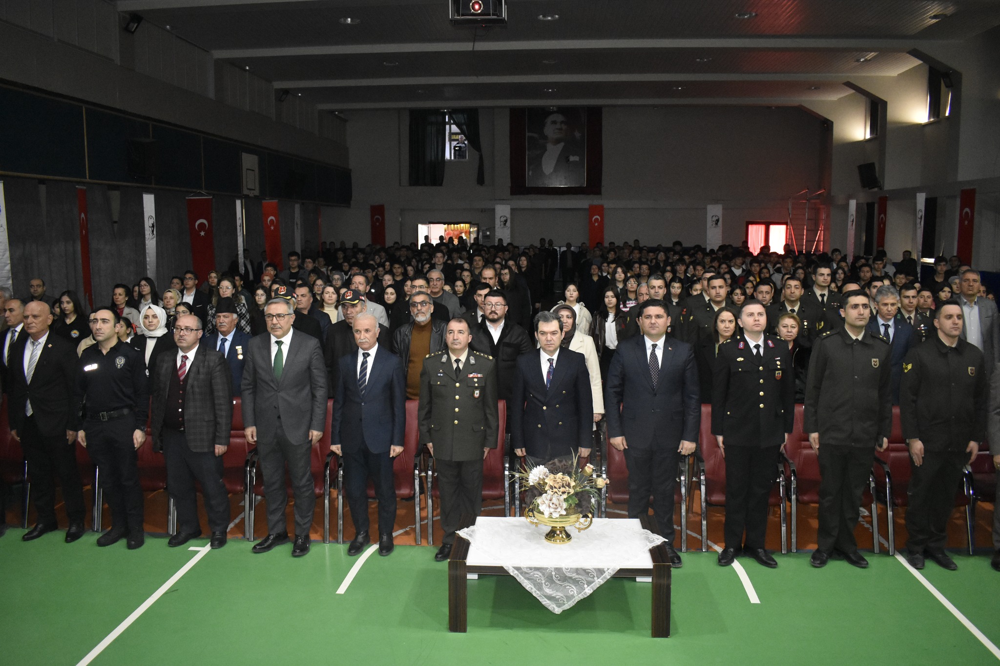 12 Mart İstiklal Marşı’nın kabulü ve Mehmet Akif Ersoy’u Anma Günü nedeniyle düzenlenen programa katıldık