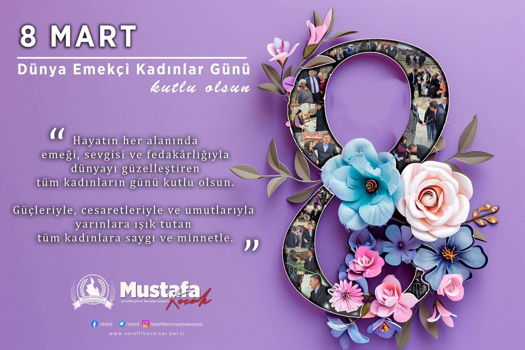 8 Mart Dünya Emekçi Kadınlar Günü kutlu olsun