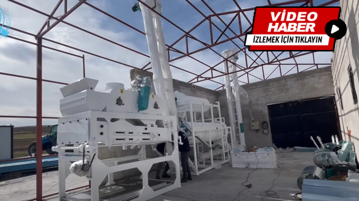 Aliuşağı mahallemizde tohum eleme tesisi kuruluyor