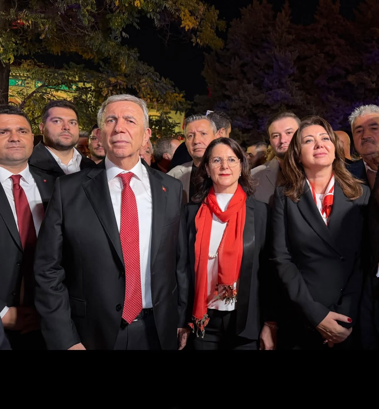 Ankara'da Cumhuriyet Bayramı dolaysıyla Fener Alayı yürüyüşüne katıldık