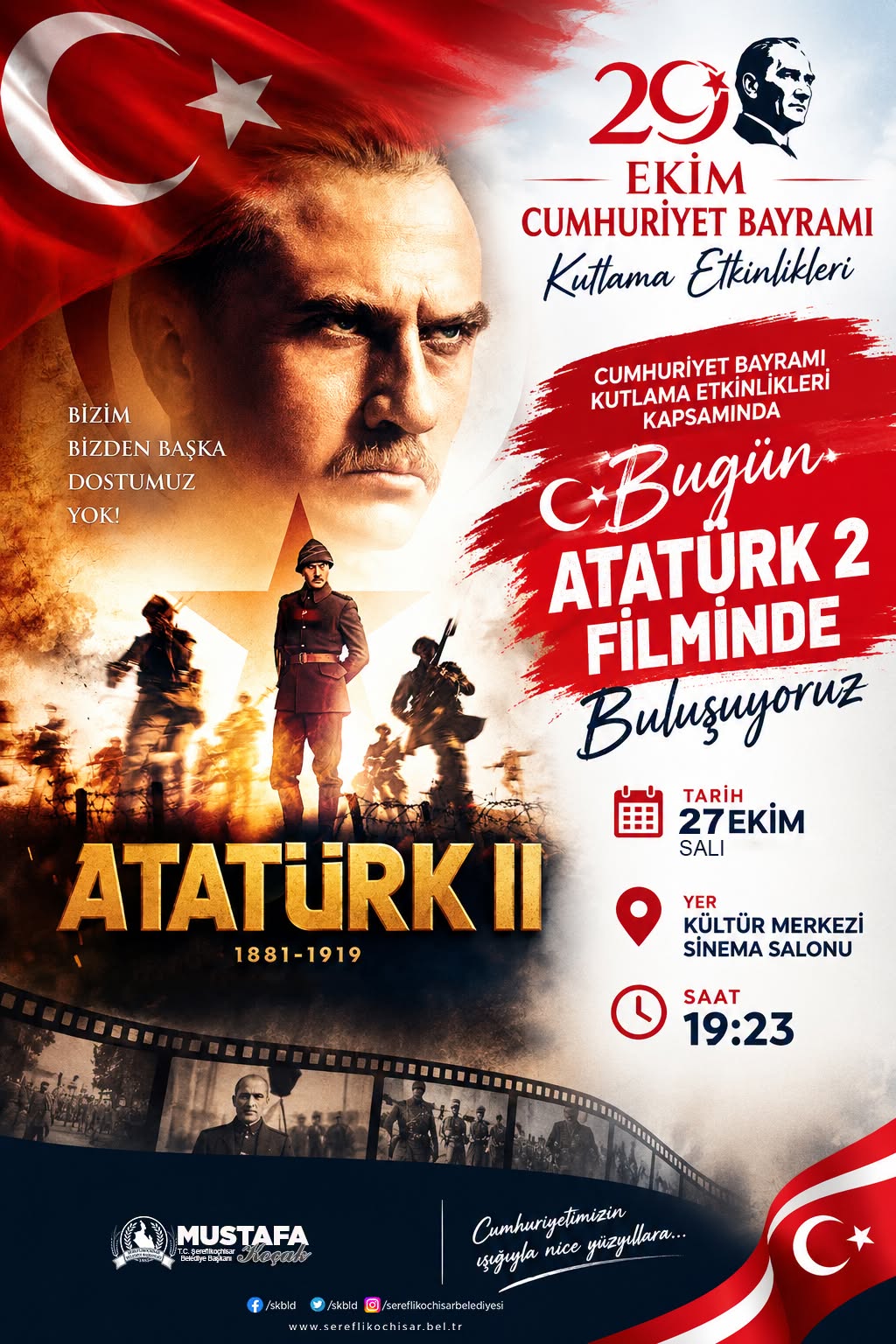 ATATÜRK 2 filmi hemşehrilerimizle buluşuyor