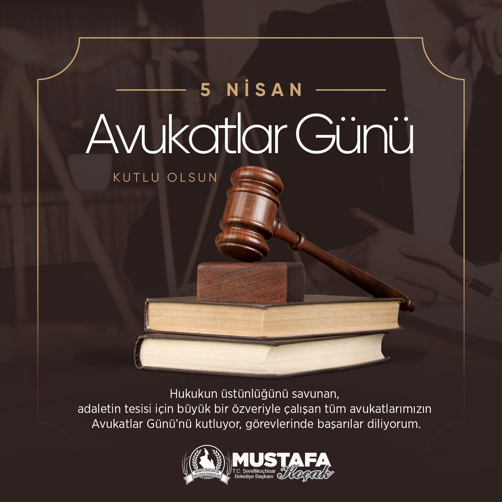 Avukatlar Günü kutlu olsun