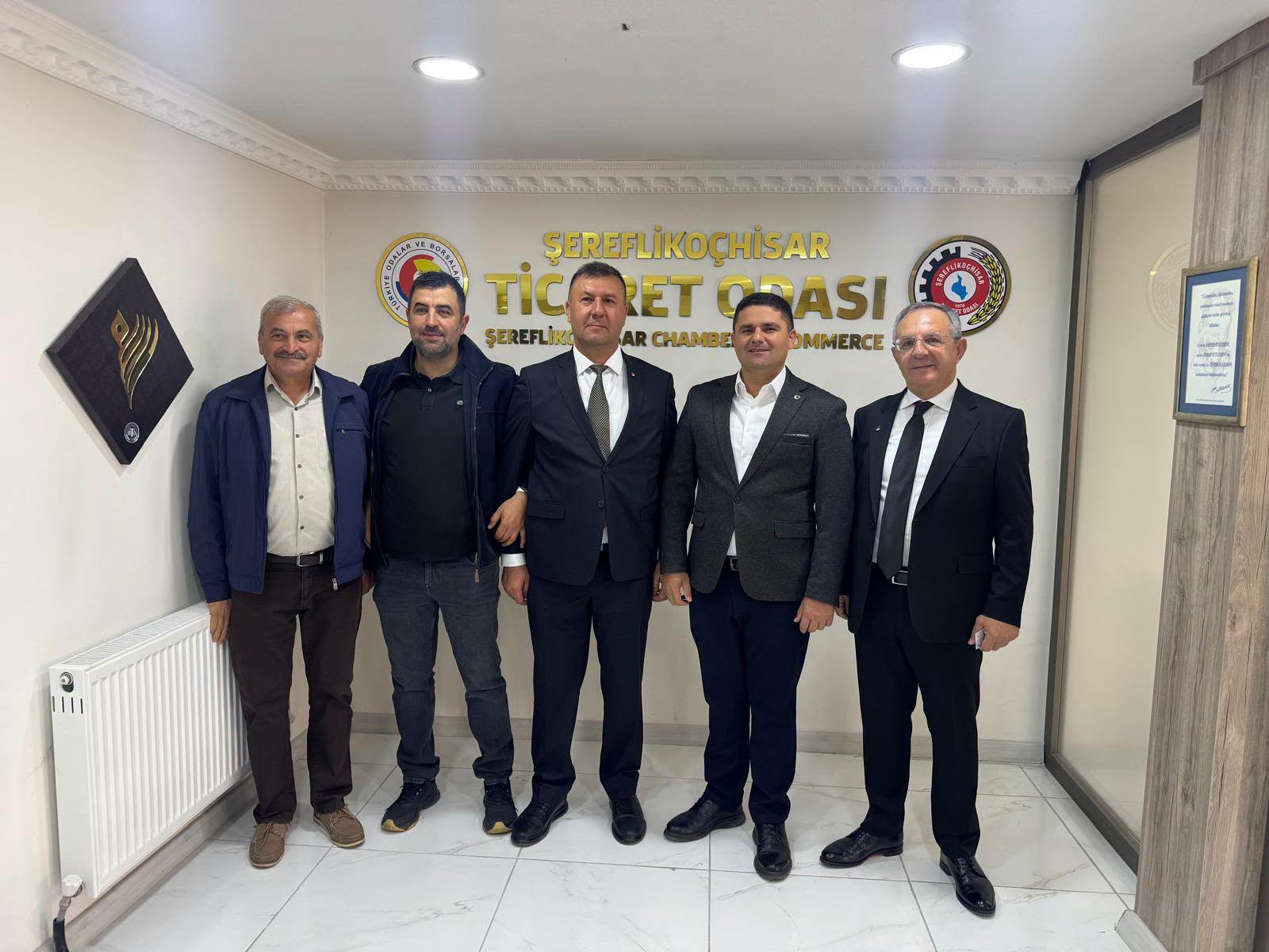 Başkanımız Mustafa Koçak’tan, Ticaret Odası Başkan Adayı Çetin Aslan’a Başarı Dileği