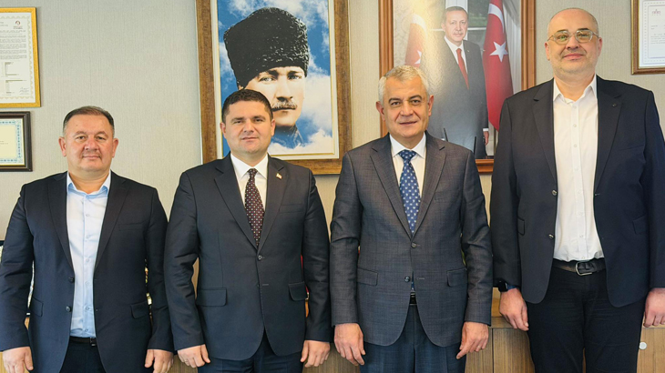 Başkent Doğalgaz Genel Müdürü Asım Yüksel'i Ziyaret Ettik