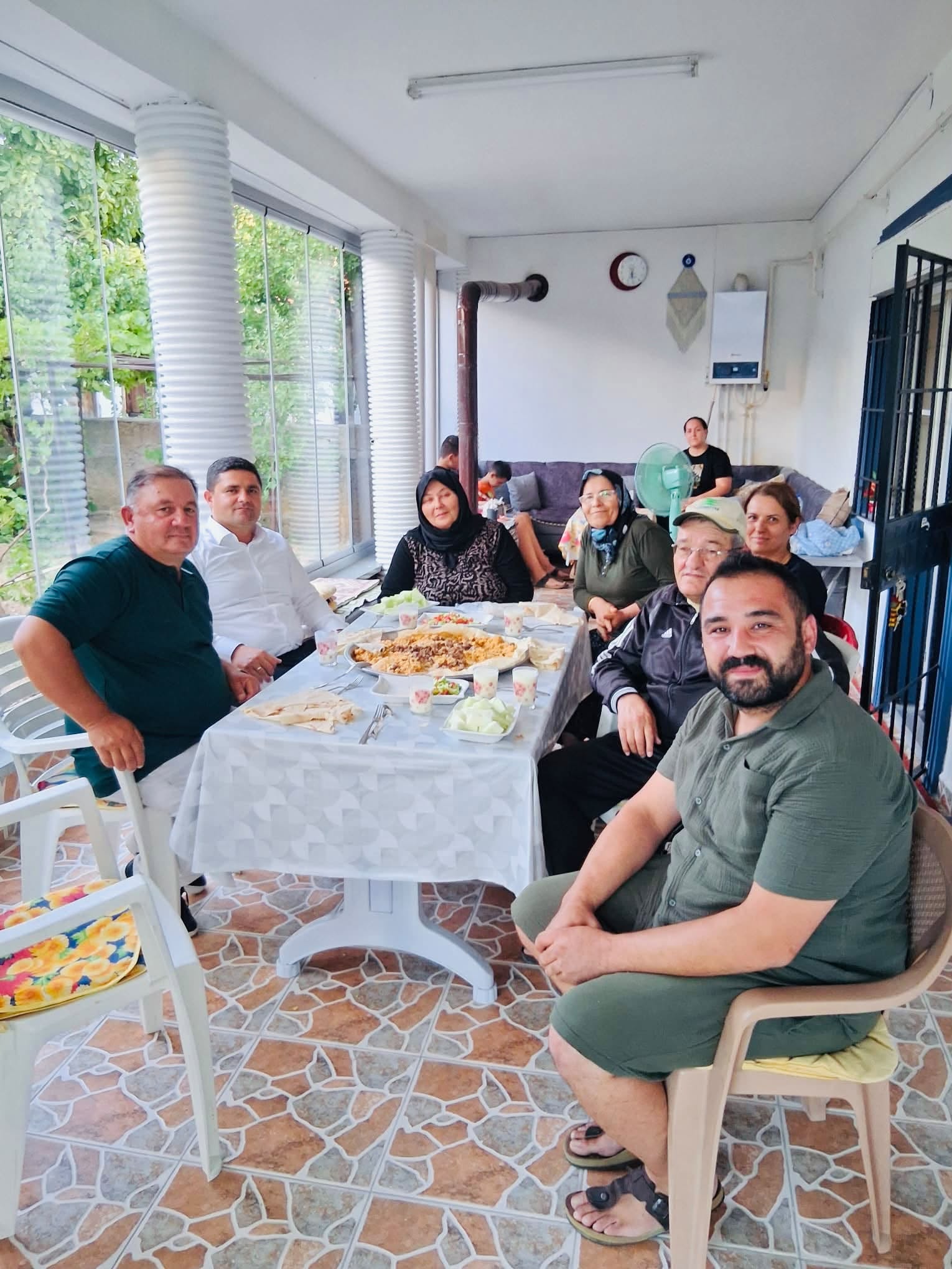 Gurbetçi hemşehrilerimizin sofralarına konuk olduk