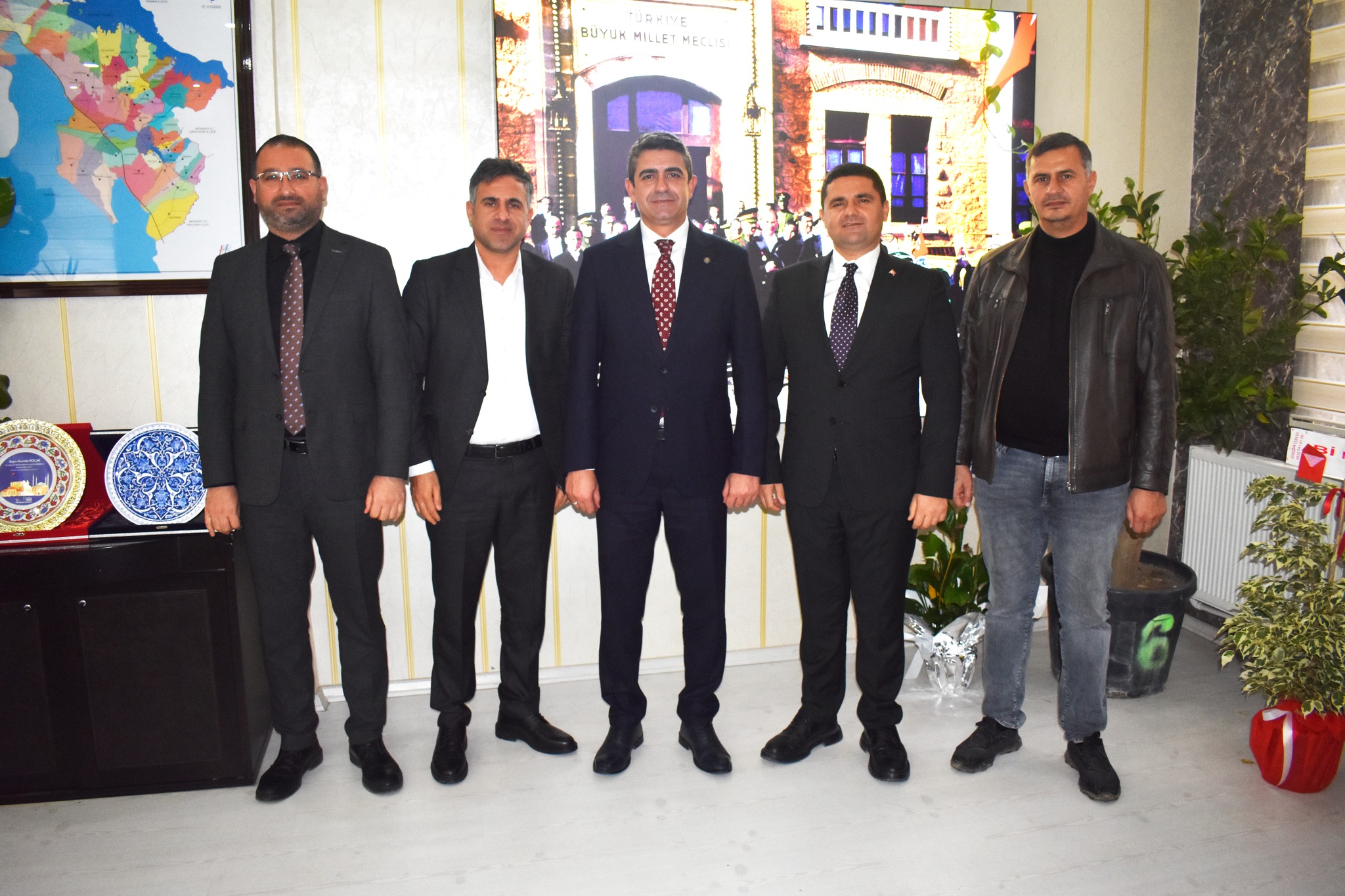 Haymana Belediye Başkanı Levent Koç'tan ziyaret