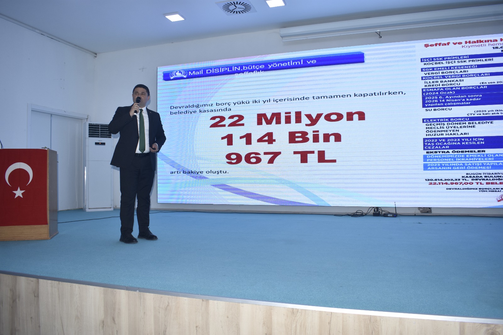 İki yıllık döneme ait çalışma ve projelerimizi düzenlenen sunum toplantısında kamuoyumuzla paylaştık