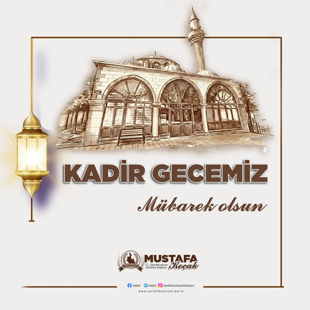 Kadir Gecemiz Mübarek Olsun