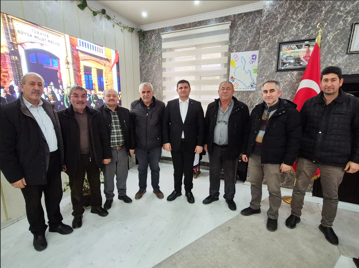 Kırsal mahalle muhtarlarımızdan ziyaret