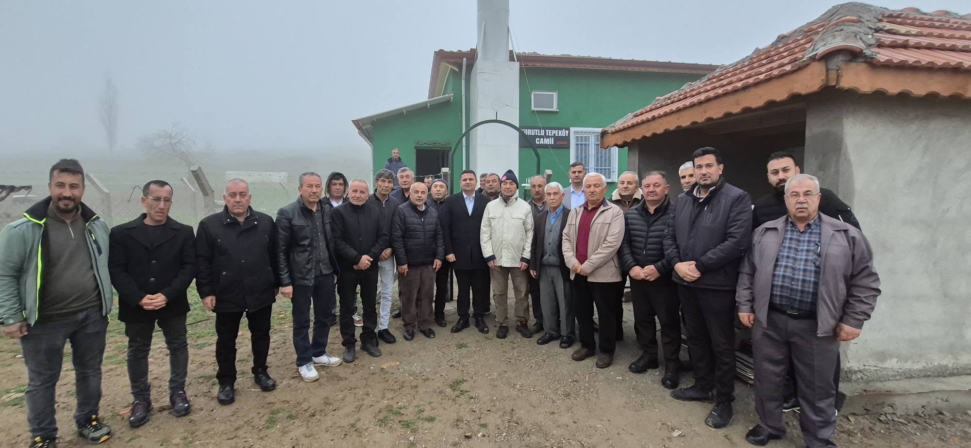 Kurutlu Tepeköy Camiinde Bayram Namazını eda ettik