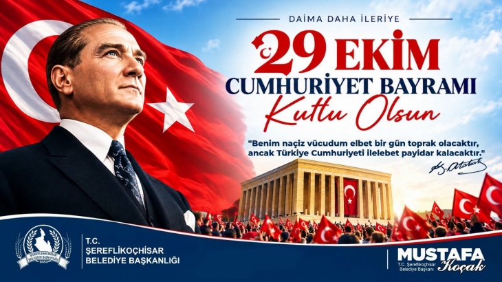 29 Ekim Cumhuriyet Bayramımız kutlu olsun