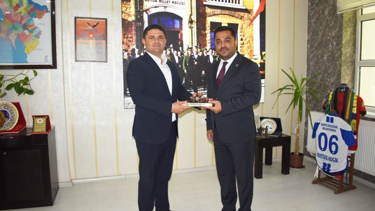 Ağaçören Belediye Başkanı Kemal Salman'dan Ziyaret