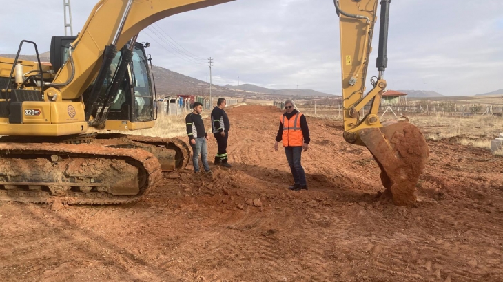 Altyapı çalışmalarımız devam ediyor