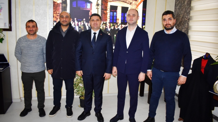 Bahçelievler Telekom Müdürü Tayfun Yeşilyurt'tan Ziyaret