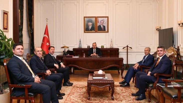 Başkanımız Mustafa Koçak Ankara Valisi Yakup Canbolat’a hayırlı olsun ziyaretinde bulundu