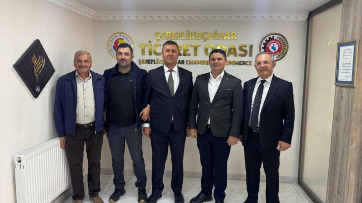 Başkanımız Mustafa Koçak’tan, Ticaret Odası Başkan Adayı Çetin Aslan’a Başarı Dileği