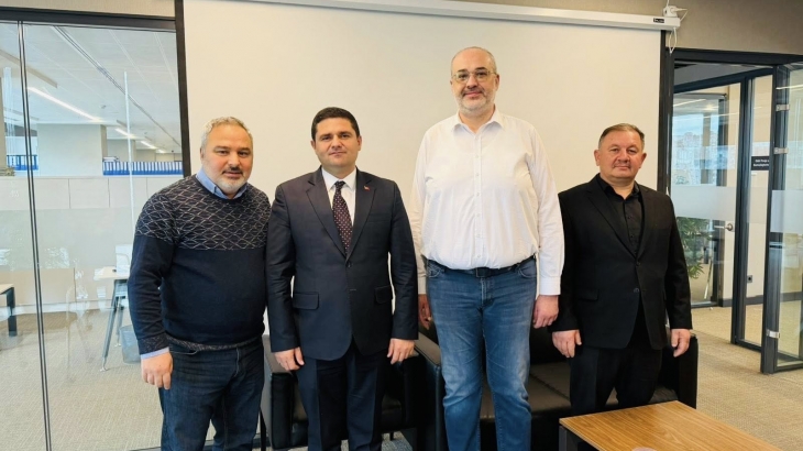 Başkent Doğalgaz ile yapılan toplantıda güzergah haritası oluşturduk