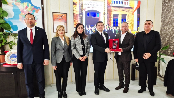 DİSK Genel-İş Sendikası heyetinden ziyaret