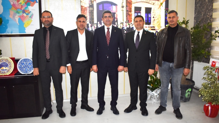 Haymana Belediye Başkanı Levent Koç'tan ziyaret