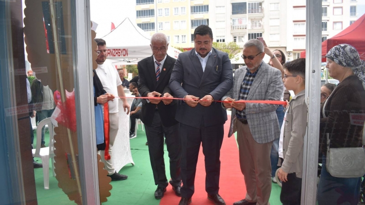Kayalar Market ve Aksoy Mobilya adlı iş yerlerinin açılışına katıldık