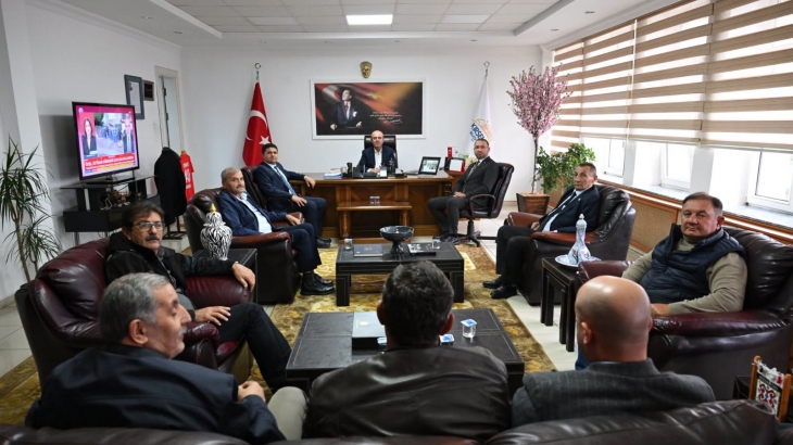 Kırşehir Belediye Başkanı Selahattin Ekicioğlu’nu ziyaret ettik