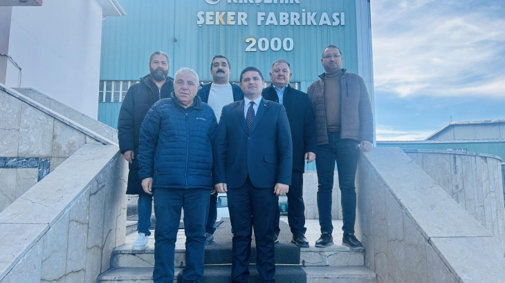 Kırşehir Şeker Fabrikasını ziyaret ettik