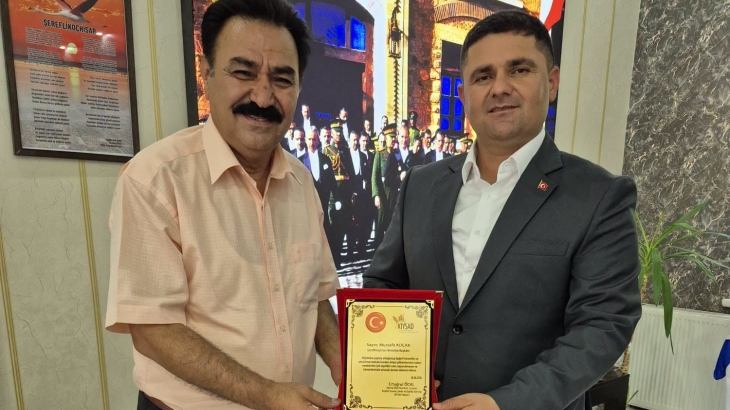 Kırşehir Yazarlar ve Şairler Derneği (KIYŞAD) Başkanı Ertuğrul Özcan'dan ziyaret