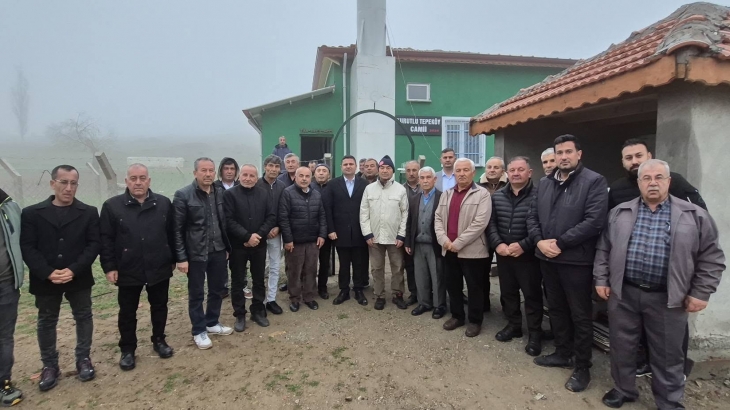 Kurutlu Tepeköy Camiinde Bayram Namazını eda ettik