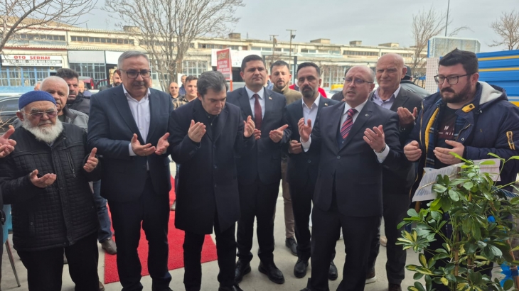 Lezzet pide döner salonunun açılış programına katıldık