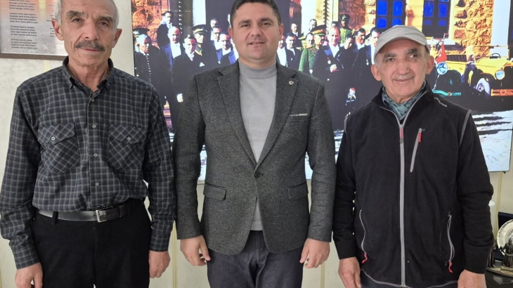 Mehmet Can ve Ramazan Yavuz'dan ziyaret