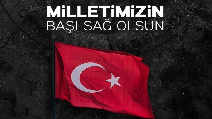 Milletimizin başı sağ olsun