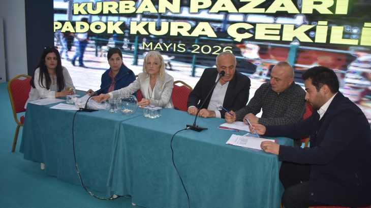Noter huzurunda padok kura çekimleri gerçekleştirildi
