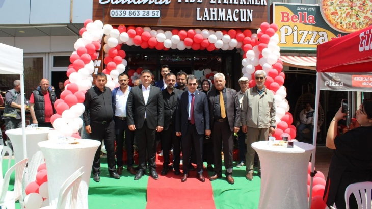 Saltanat Pide adlı iş yerinin açılışı gerçekleştirildi