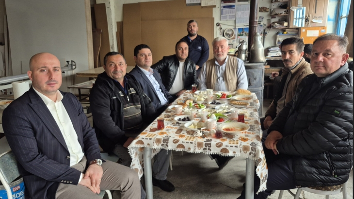 Sanayi esnaflarımızla bir araya geldik