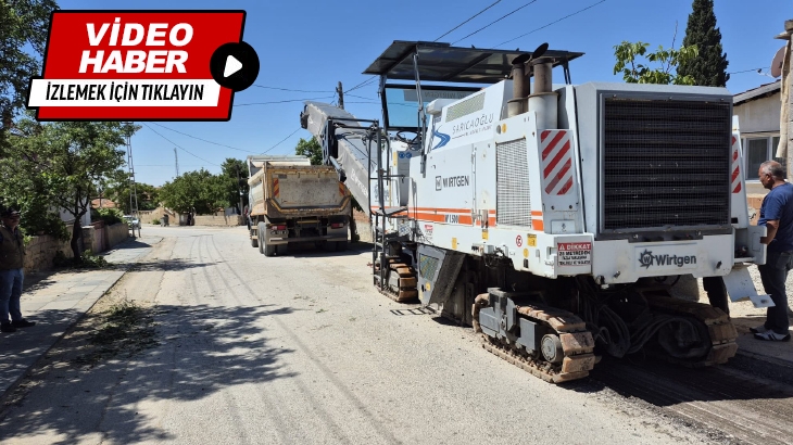 Şeyhkuyusu mahallemizde sıcak asfalt serimi öncesi yol kazıma çalışmasına başladık