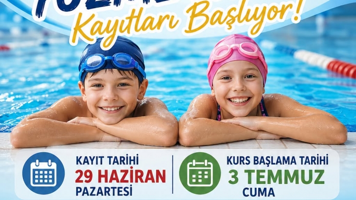 Ücretsiz yüzme kurslarımız başlıyor
