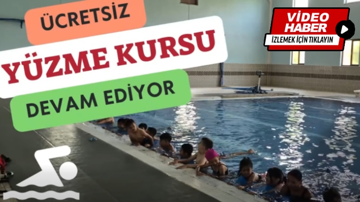 Ücretsiz Yüzme Kurslarımız Devam Ediyor