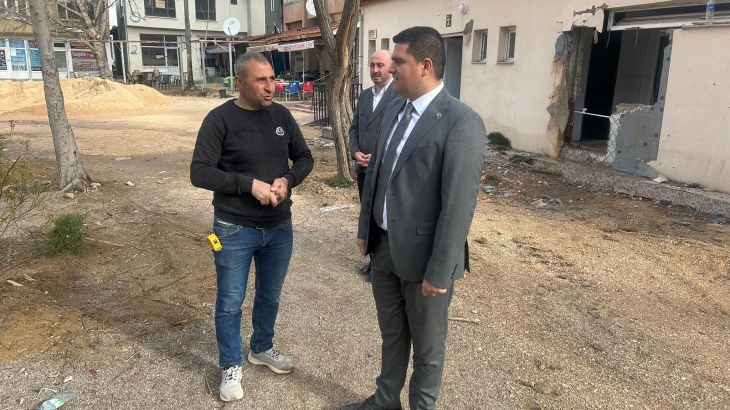 Yeşil alan çalışma yerlerimizi ziyaret ederek güne başladık