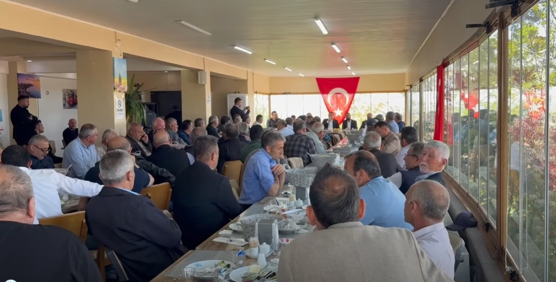 Muhtarlarımızla doğalgaz çalışmalarıyla ilgili toplantı