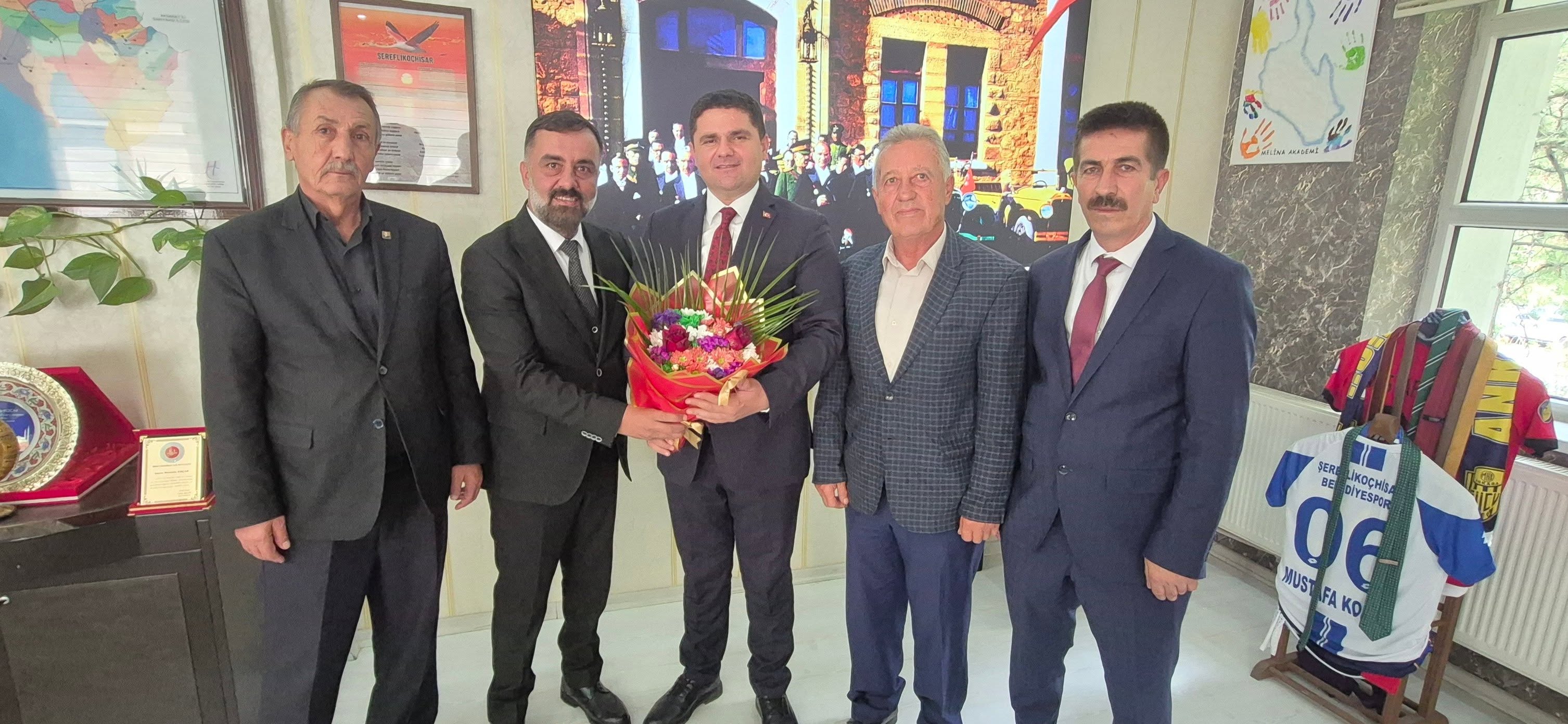Oda Başkanlarından teşekkür ziyareti