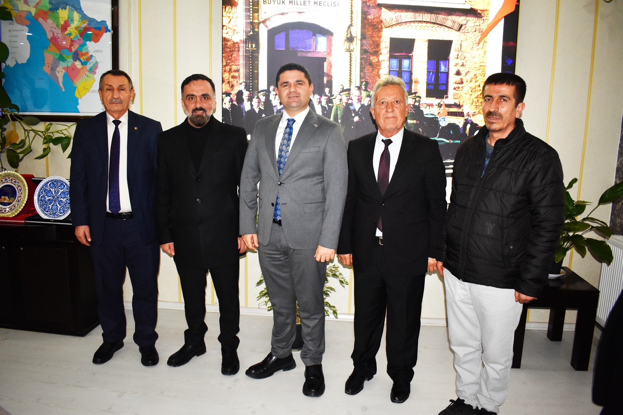 Olağan Genel Kurul toplantılarını tamamlayan Oda Başkanlarından Ziyaret