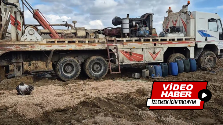 Peçenek barajında derin kuyu çalışması