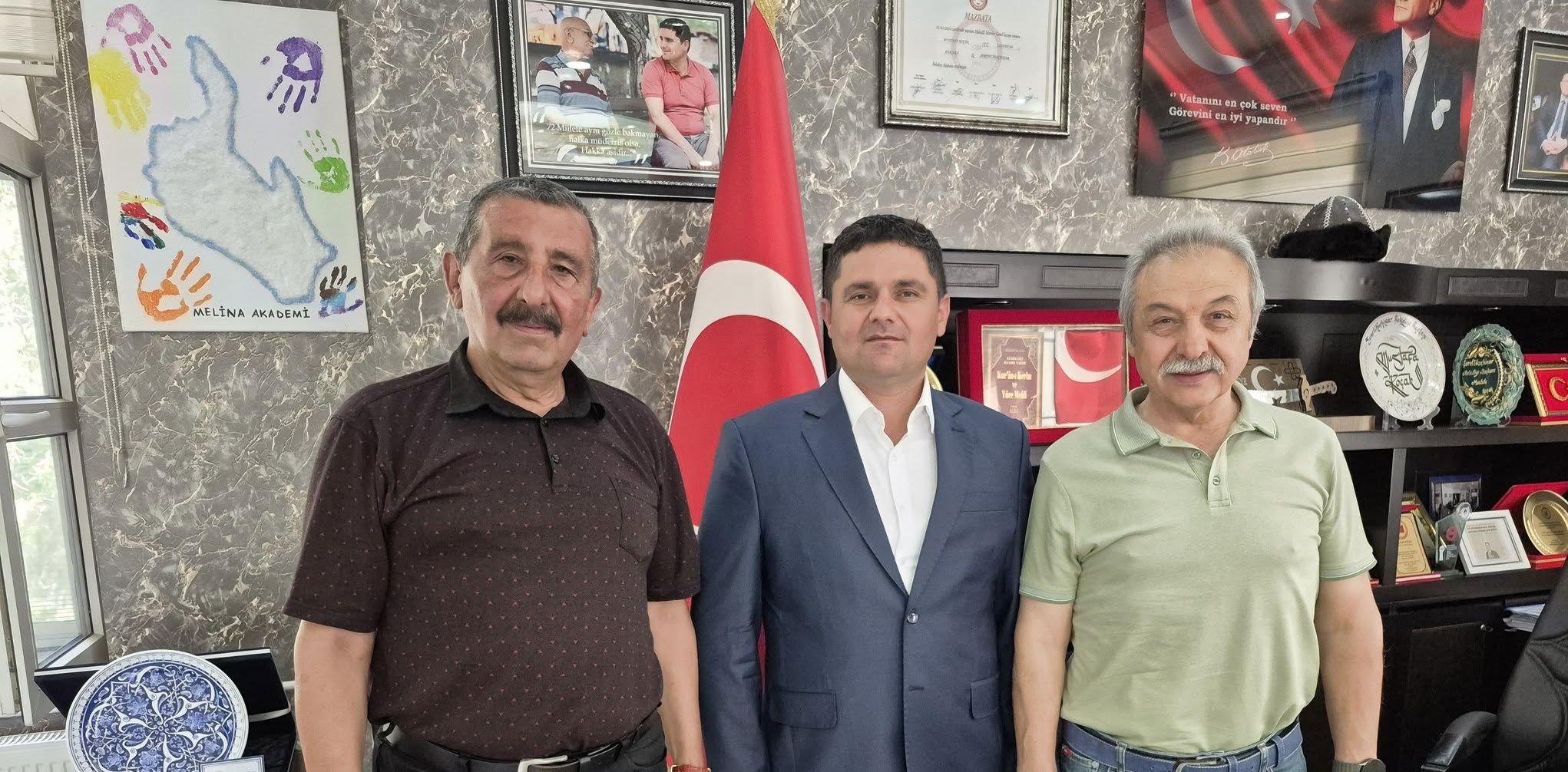 Ülkü Ocakları Kurucu Başkanı Mustafa Kemal İlgili'den ziyaret