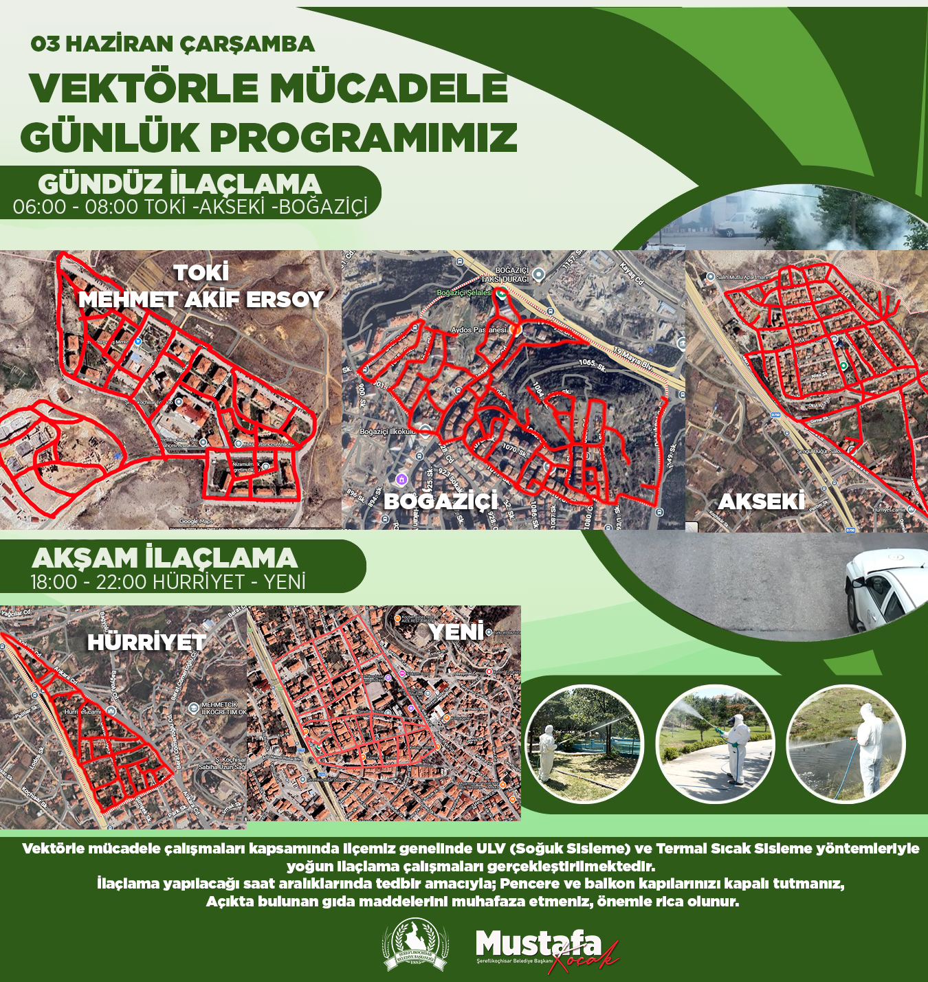 Vektörle Mücadelede Sahadayız!