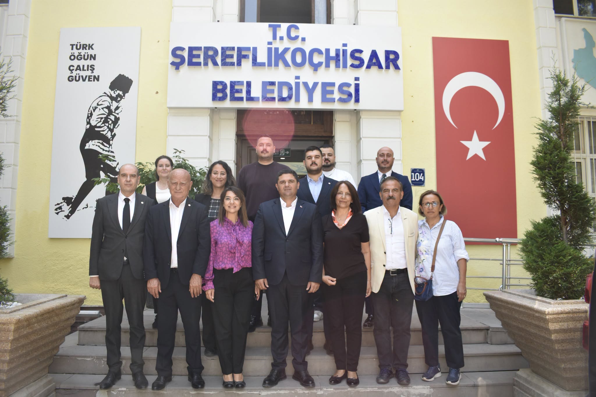 YENİ Parti Ankara Heyetinden Şereflikoçhisar Belediyesi’ne Ziyaret